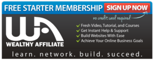 Wealthy Affiliate Free Starter Membership