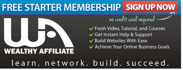Free starter Membership Wealthy Affiliate free Account